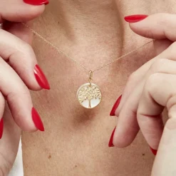 Pendentif Or Jaune Noamie Nacre-Histoire d'Or Discount