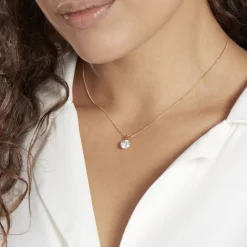 Histoire d'Or Pendentif Or Jaune Oxyde De Zirconium