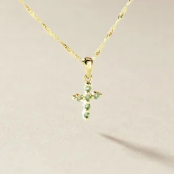 Histoire d'Or Pendentif Or Jaune Stanley Emeraude