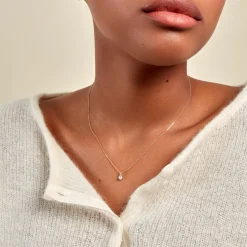 Histoire d'Or Pendentif Orsolya Or Jaune Oxyde De Zirconium