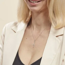 Histoire d'Or Pendentif Pio Argent Blanc