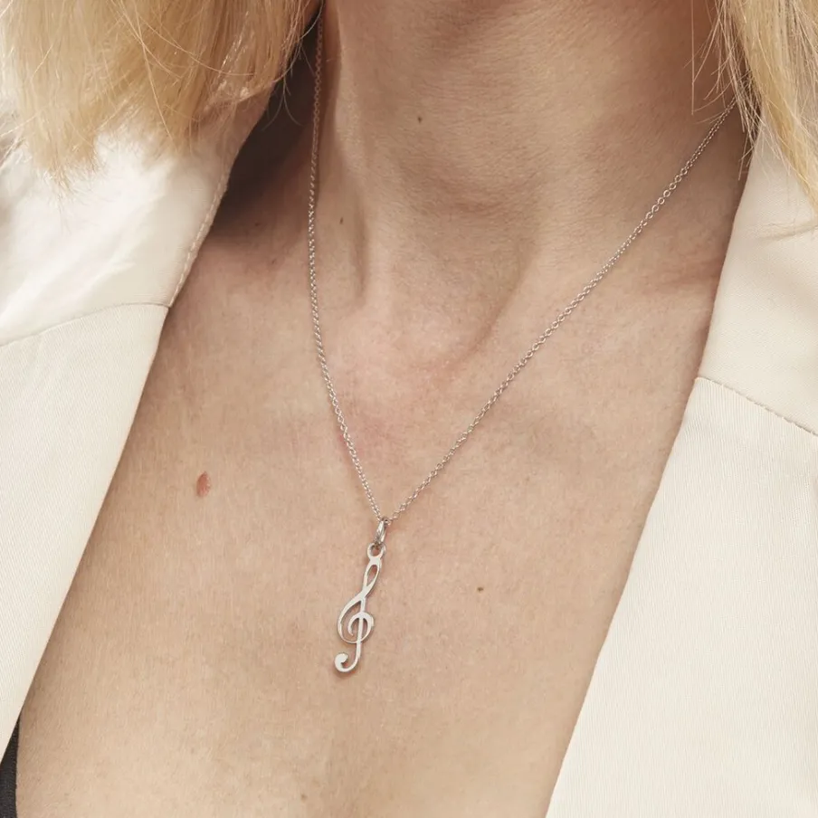 Histoire d'Or Pendentif Pio Argent Blanc