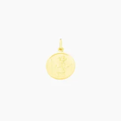Histoire d'Or Pendentif Saint Christophe Or Jaune