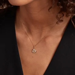 Histoire d'Or Pendentif Salvalus Or Jaune Oxyde De Zirconium