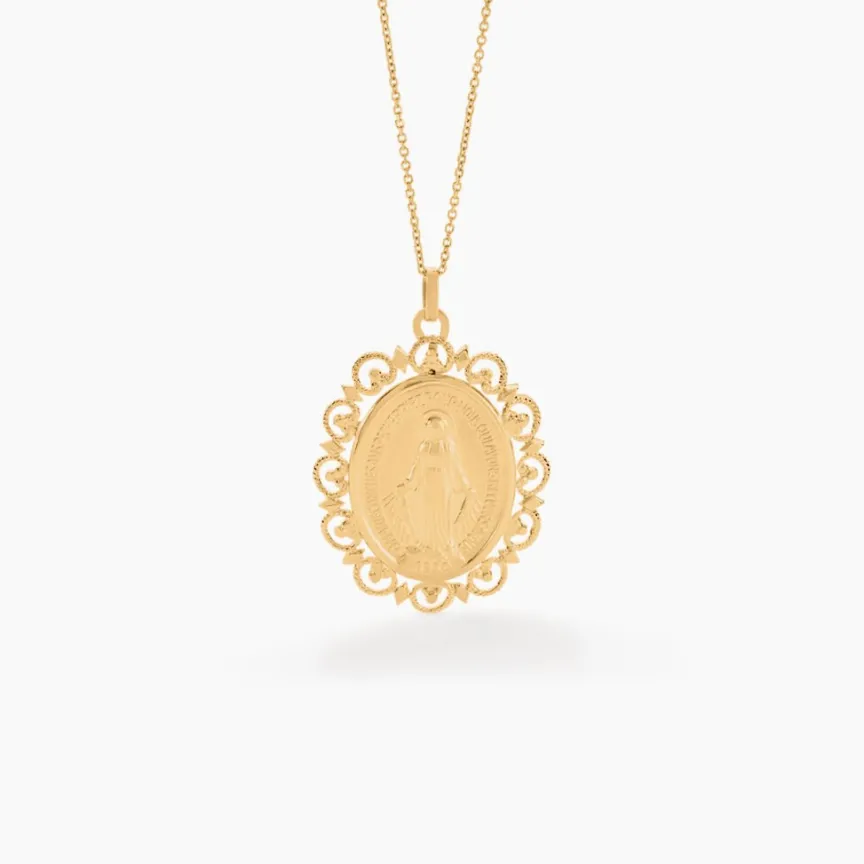 Pendentif Santo Or Jaune-Histoire d'Or New