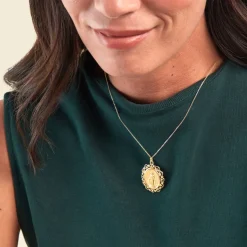 Pendentif Santo Or Jaune-Histoire d'Or New