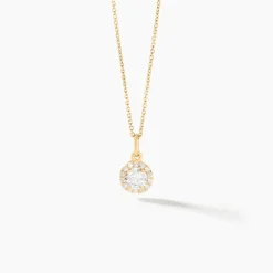 Pendentif Seghira Or Jaune Oxyde De Zirconium-Histoire d'Or Online