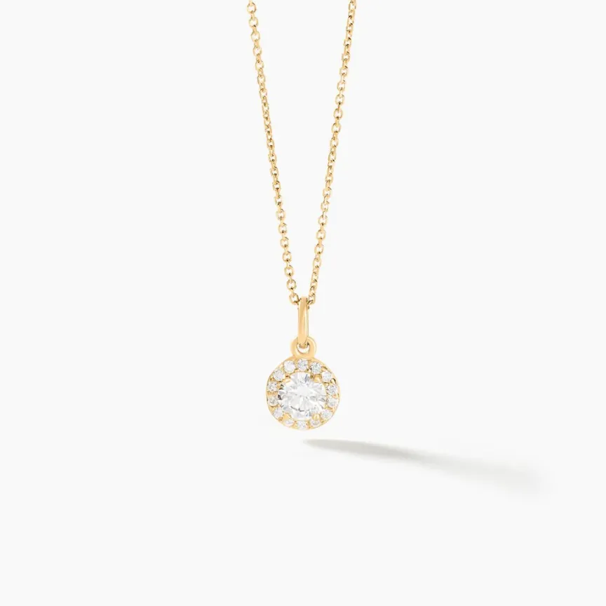 Pendentif Seghira Or Jaune Oxyde De Zirconium-Histoire d'Or Online