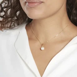 Pendentif Sibylle Or Jaune Perle De Culture-Histoire d'Or Clearance