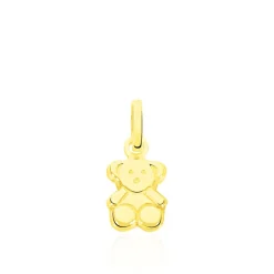 Histoire d'Or Pendentif Songea Ourson Or Jaune