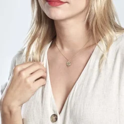 Pendentif Stephie Plaqué Or Jaune-Histoire d'Or New