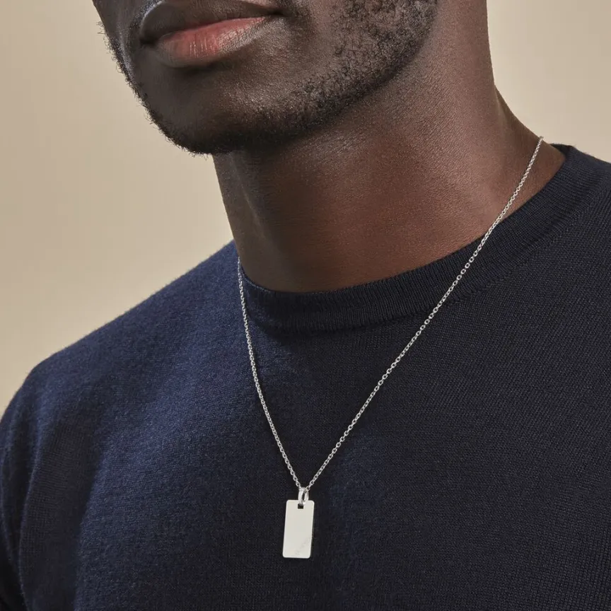 Pendentif Tao Argent Blanc-Histoire d'Or Discount