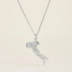 Histoire d'Or Pendentif Thea Argent Blanc