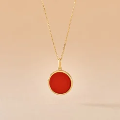 Pendentif Ultane Or Jaune Corail-Histoire d'Or Hot
