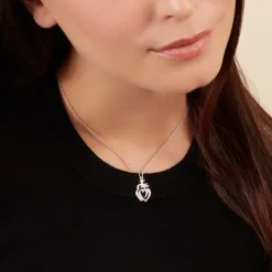 Histoire d'Or Pendentif Vendee Argent Blanc