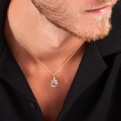 Histoire d'Or Pendentif Vendee Argent Blanc