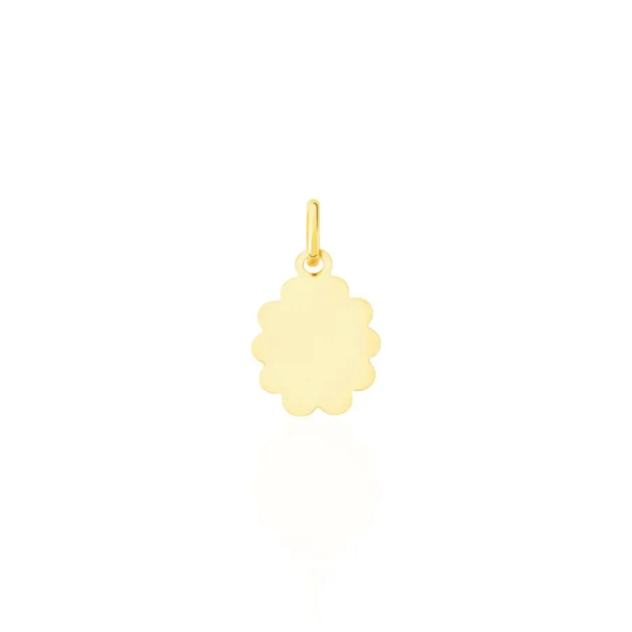 Histoire d'Or Pendentif Vierge Nuage Or Jaune