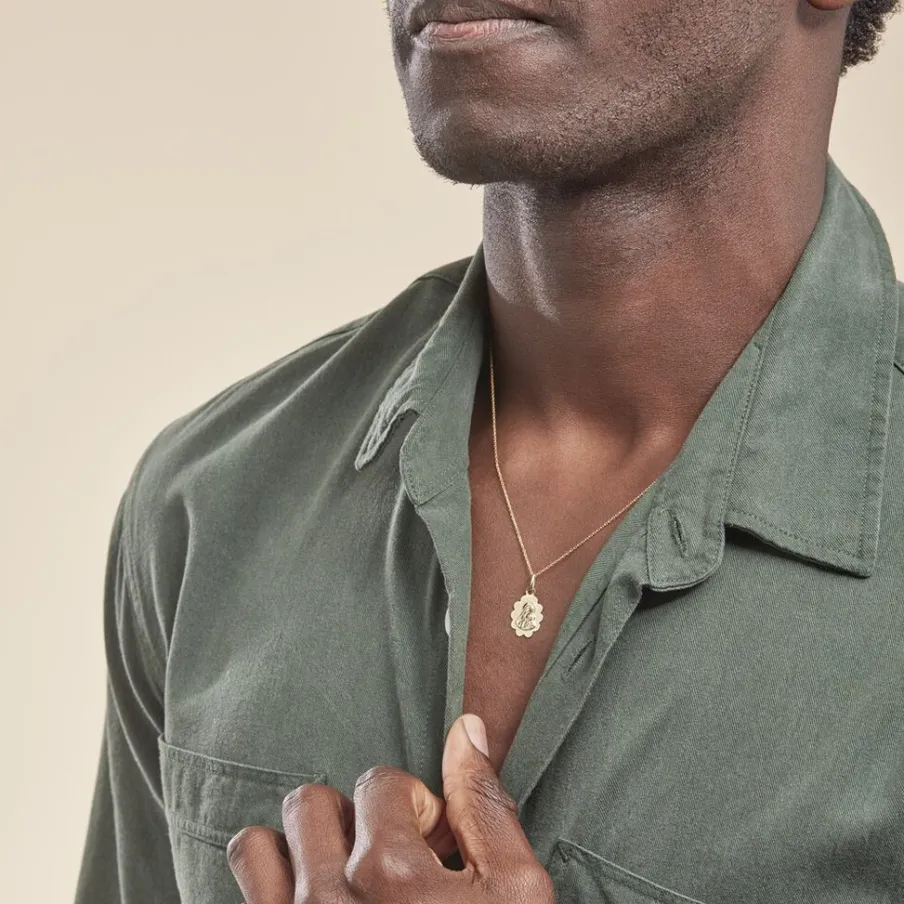 Histoire d'Or Pendentif Vierge Nuage Or Jaune