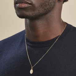 Pendentif Vierge Ovale Or Jaune-Histoire d'Or Sale