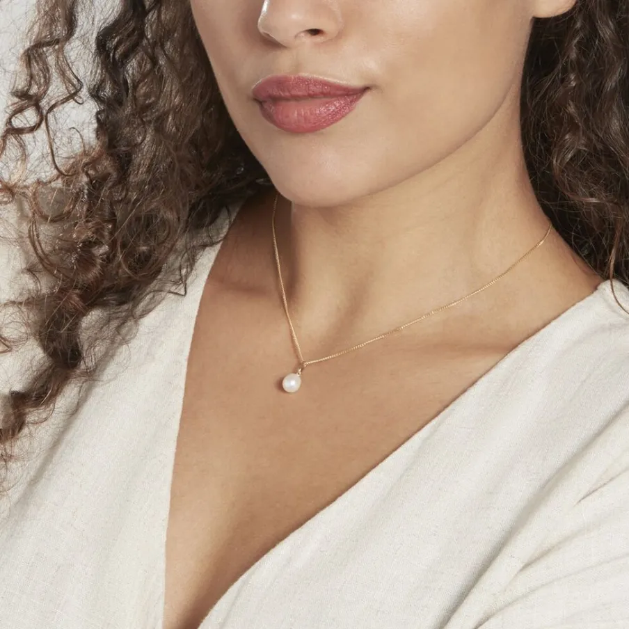 Histoire d'Or Pendentif Yoela Or Jaune Perle De Culture