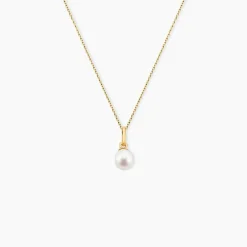 Histoire d'Or Pendentif Yoela Or Jaune Perle De Culture