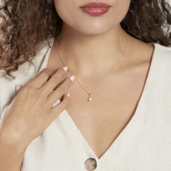 Histoire d'Or Pendentif Yoela Or Jaune Perle De Culture