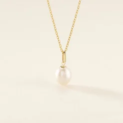 Histoire d'Or Pendentif Yoela Or Jaune Perle De Culture