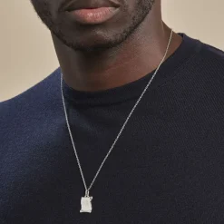 Pendentif Zodiaque Parchemin Argent Blanc-Histoire d'Or Online