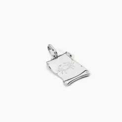 Pendentif Zodiaque Parchemin Argent Blanc-Histoire d'Or Outlet