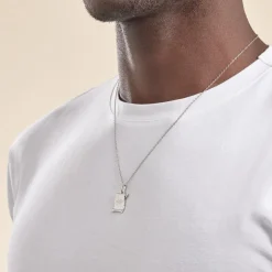 Pendentif Zodiaque Parchemin Argent Blanc-Histoire d'Or Outlet