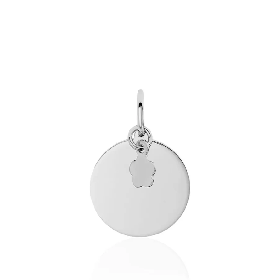 Histoire d'Or Pendentif Zodiaque Rond Argent Blanc