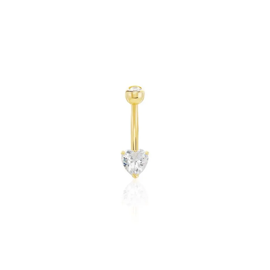 Histoire d'Or Piercing Cornelis Or Jaune Oxyde De Zirconium