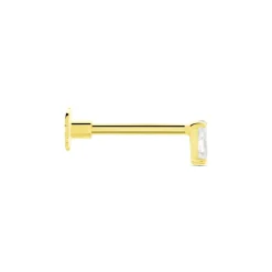 Piercing D'oreille Or Jaune Albiza Oxyde De Zirconium-Histoire d'Or Best