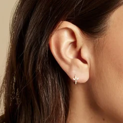 Piercing D'oreille Unitaire  Cyrano Or Jaune Oxyde De Zirconium-Histoire d'Or Best