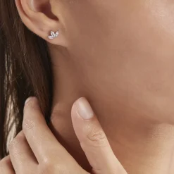 Piercing D'oreille Unitaire Argent Père Oxyde De Zirconium-Histoire d'Or Clearance