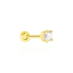 Piercing D'oreilles Joanina De Zirconium-Histoire d'Or Sale