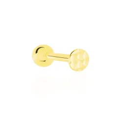 Piercing D'oreilles Or Jaune Joanina Boule-Histoire d'Or Best