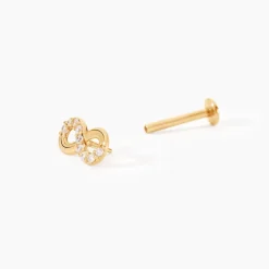 Piercing Erland Or Jaune Oxyde De Zirconium-Histoire d'Or Discount