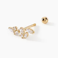 Histoire d'Or Piercing Evgeny Or Jaune Oxyde De Zirconium