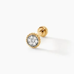 Histoire d'Or Piercing Grania Or Jaune Diamant