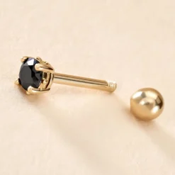 Histoire d'Or Piercing Joanina Or Jaune Oxyde De Zirconium