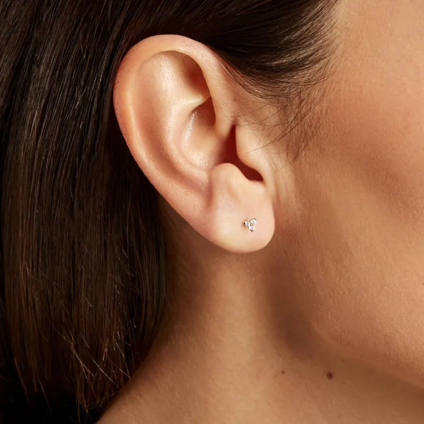 Piercing Joye Titane Doré Oxyde De Zirconium-Histoire d'Or Sale