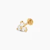 Histoire d'Or Piercing Nakato Or Jaune Oxyde De Zirconium
