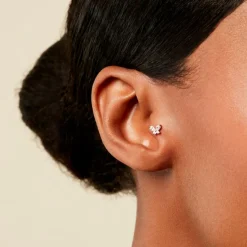 Piercing Orjan Or Jaune Oxyde De Zirconium-Histoire d'Or Clearance