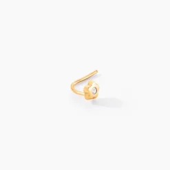 Histoire d'Or Piercing Peninnah Or Jaune Oxyde De Zirconium