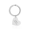 Histoire d'Or Porte Clefs Alambrima Acier Blanc