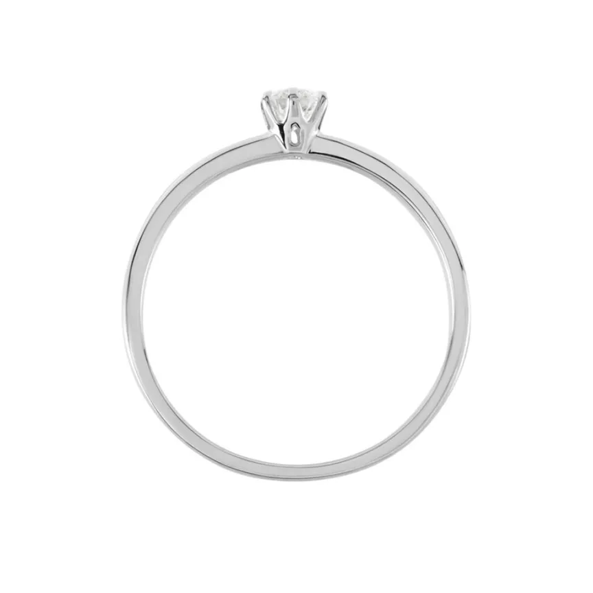 Solitaire Natalia Pl Platine Blanc Diamant-Histoire d'Or Hot