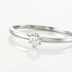 Solitaire Natalia Pl Platine Blanc Diamant-Histoire d'Or Hot